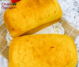 Bánh mì sandwich bí đỏ