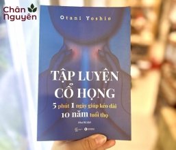 Sách Tập Luyện Cổ Họng - 5 phút 1 ngày giúp kéo dài 10 năm tuổi thọ