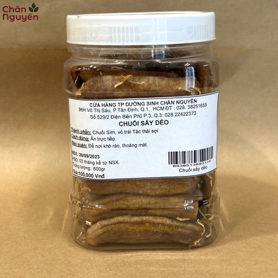 Chuối sấy  dẻo (600g) 