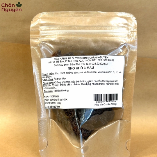 Nho khô 3 màu (100g)