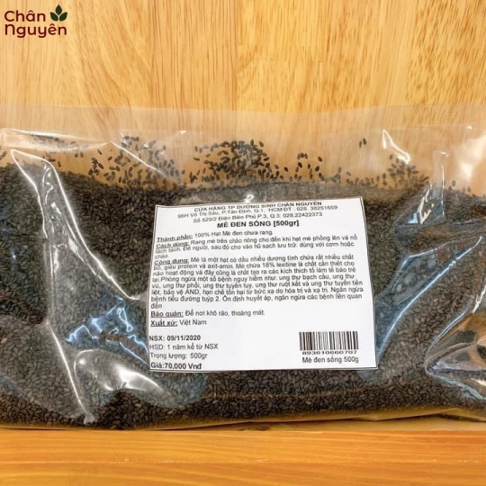 Mè đen sống (500g)