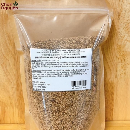 Mè vàng rang (500g) 